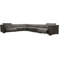 Savion Grandier Leather 6 Piece Sectional
